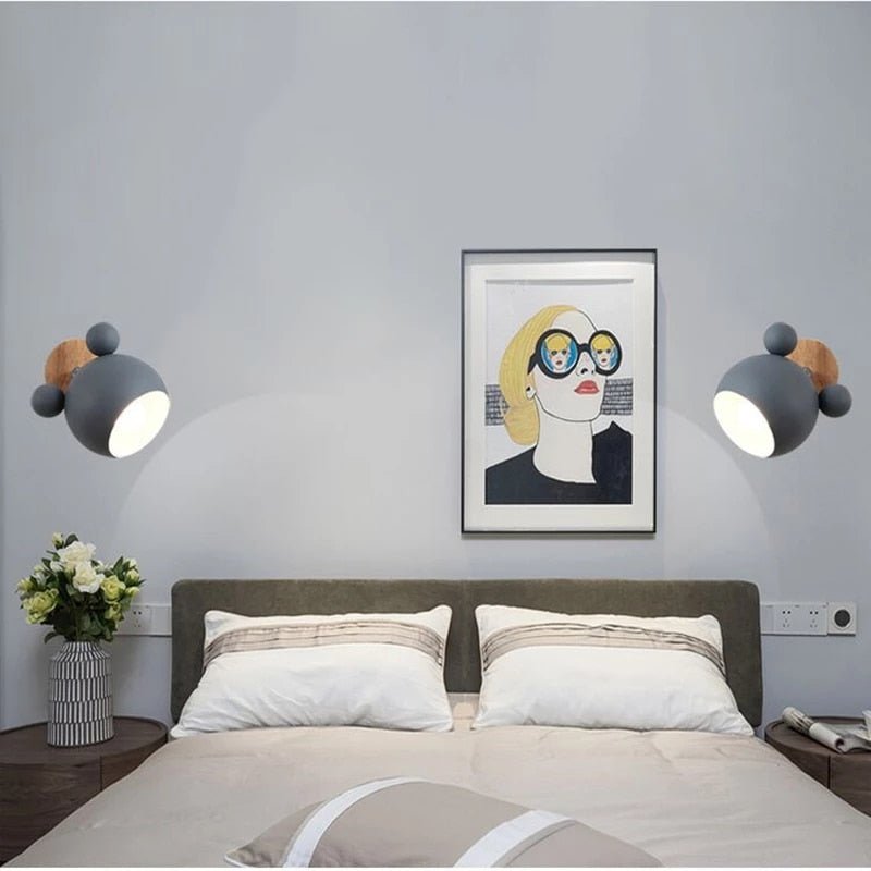 Lisslune | WhiskerGlow - LED Mouse Wall Lamp