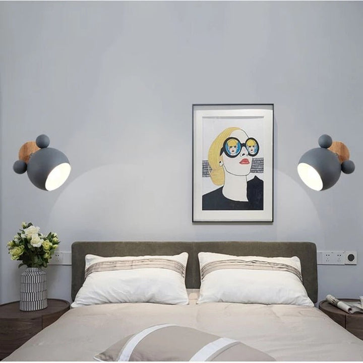 Lisslune | WhiskerGlow - LED Mouse Wall Lamp