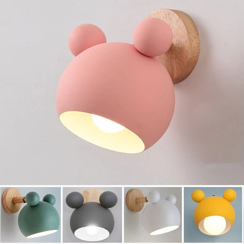 Lisslune | WhiskerGlow - LED Mouse Wall Lamp