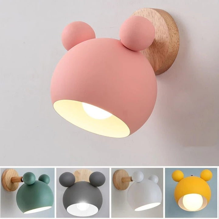 Lisslune | WhiskerGlow - LED Mouse Wall Lamp
