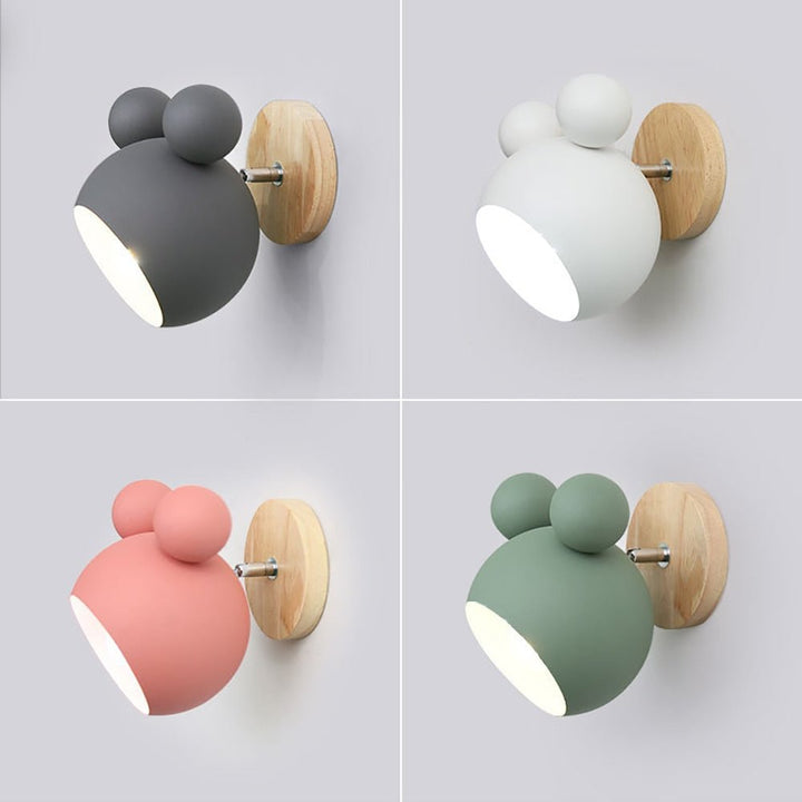 Lisslune | WhiskerGlow - LED Mouse Wall Lamp