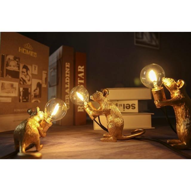 Lisslune | Mouse lamp - Unique and stylish decoration for your home