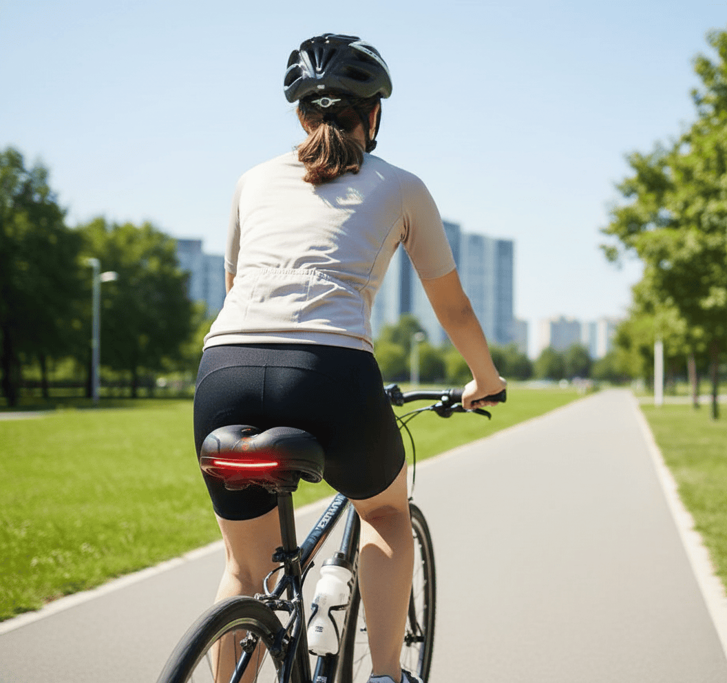 Lisslune | MOVARA – Ergonomic Bike Seat with Ventilation Channels for Cool Rides