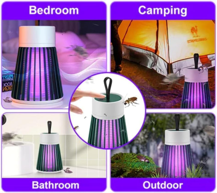 Lisslune | Mosquito & Bug Killer Lamp - 2 Pack, UV Light Insect Trap for Indoor & Outdoor Use, Effective Pest Control Solution