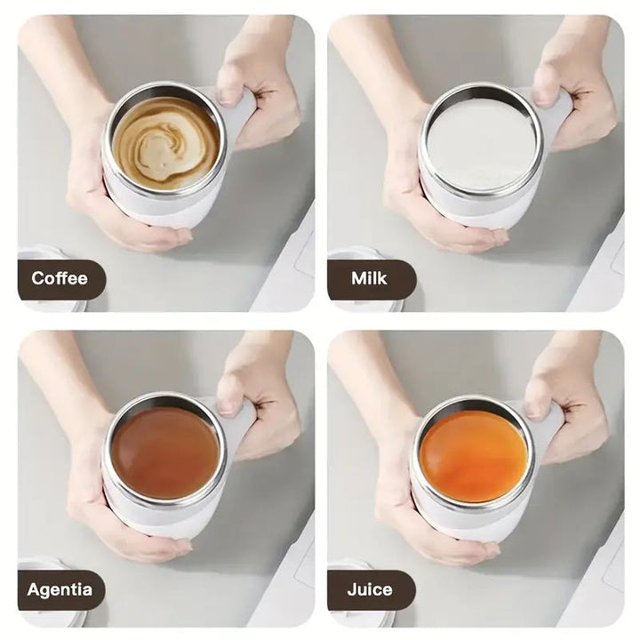 Lisslune | Automatic Self Stirring Mug with Magnetic Base