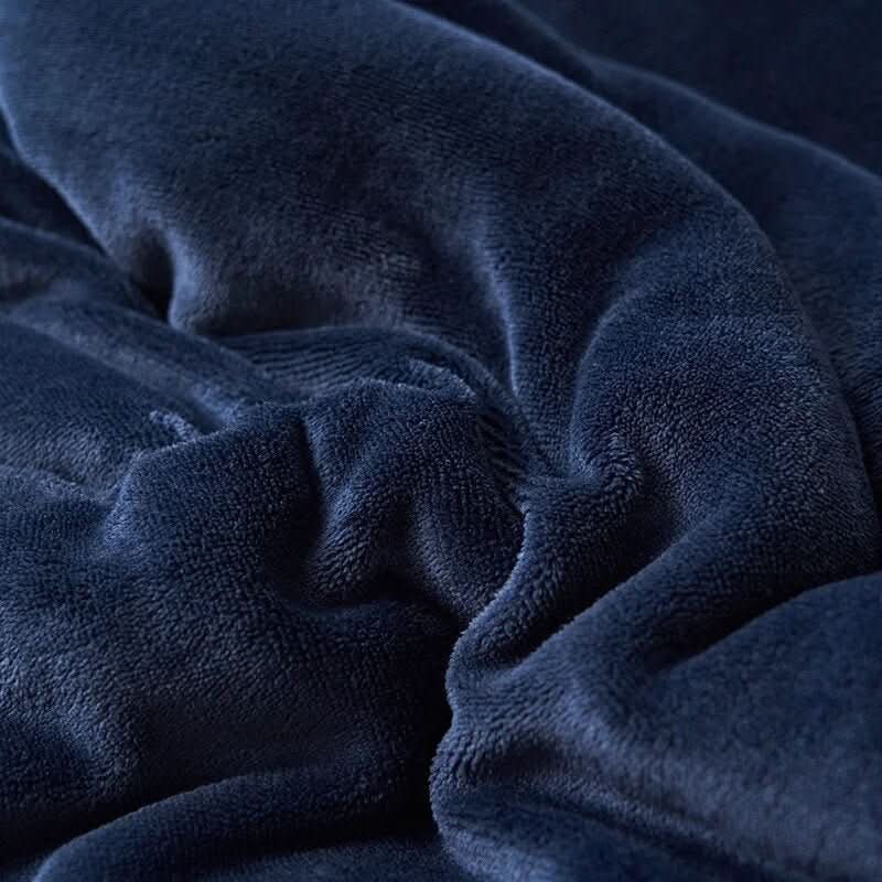 Lisslune | Reversible Sherpa Fleece Blanket for Bed and Sofa