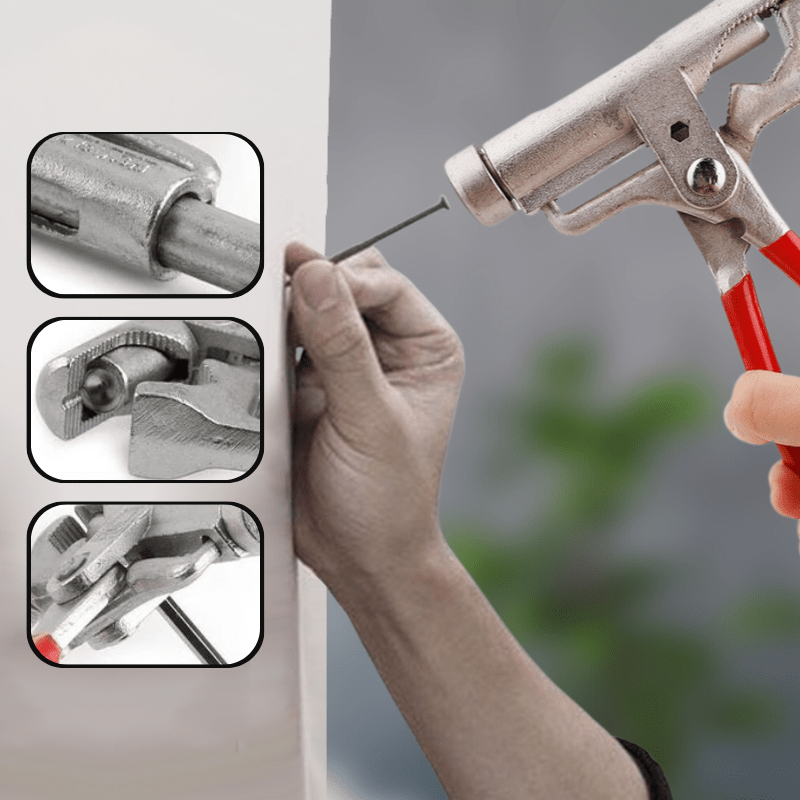 Lisslune | ToolForce 5X – Stainless Steel Hand Tool for Screwing and Hammering