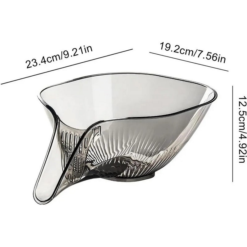 Lisslune | EasyDrain Adjustable Kitchen Sieve – Practical and Durable Sieve for Easy Cooking