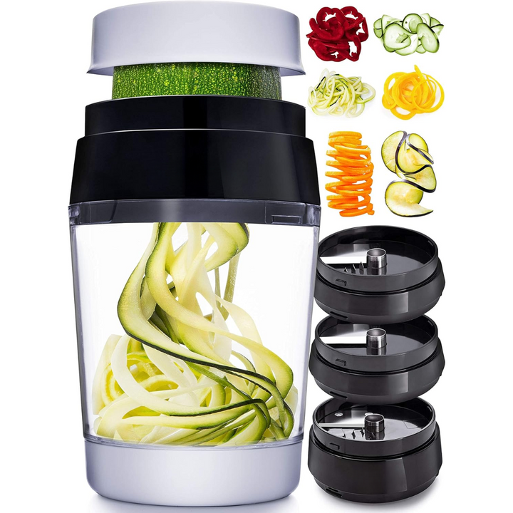 Lisslune | Multifunctional Vegetable Spiral Slicer with Stainless Steel Blade