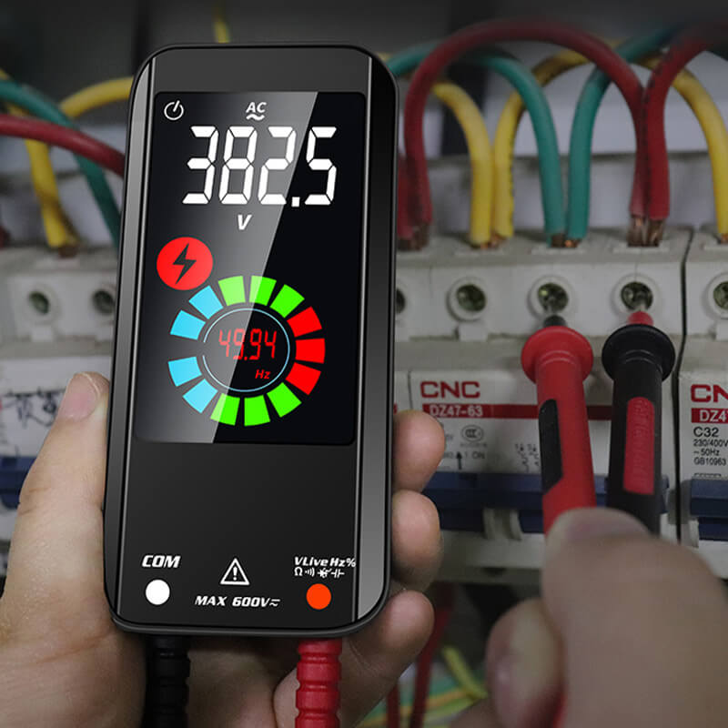 Lisslune | Fully Automatic Smart Digital Multimeter – High-Precision Tester for Voltage, Current & Resistance
