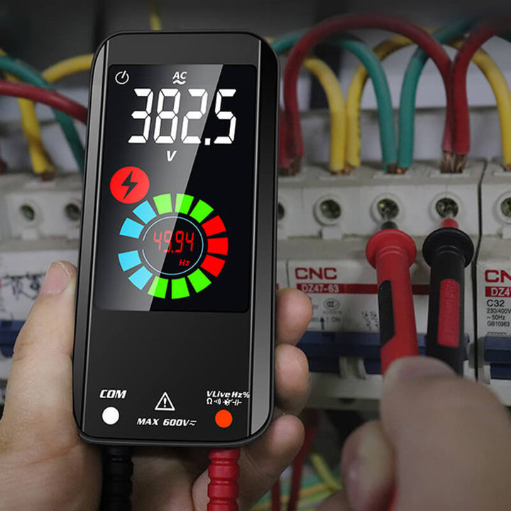 Lisslune | Fully Automatic Smart Digital Multimeter – High-Precision Tester for Voltage, Current & Resistance