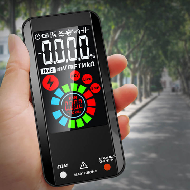 Lisslune | Fully Automatic Smart Digital Multimeter – High-Precision Tester for Voltage, Current & Resistance