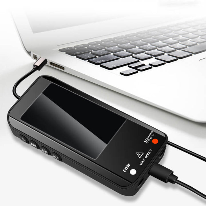 Lisslune | Fully Automatic Smart Digital Multimeter – High-Precision Tester for Voltage, Current & Resistance