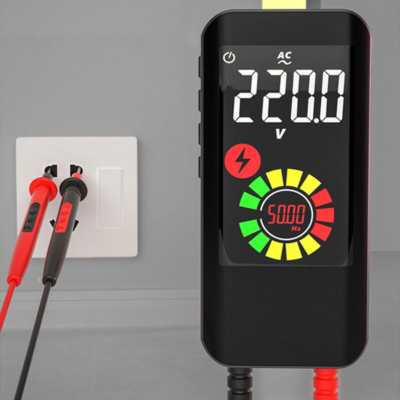 Lisslune | Fully Automatic Smart Digital Multimeter – High-Precision Tester for Voltage, Current & Resistance