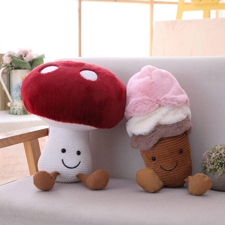Lisslune | Mushroom Plush Pillow