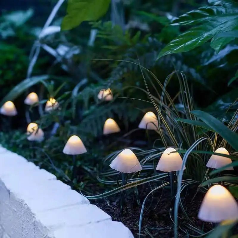 Lisslune | MUSHROOM GLOW – Solar LED Garden Lights for a Magical Outdoor Atmosphere