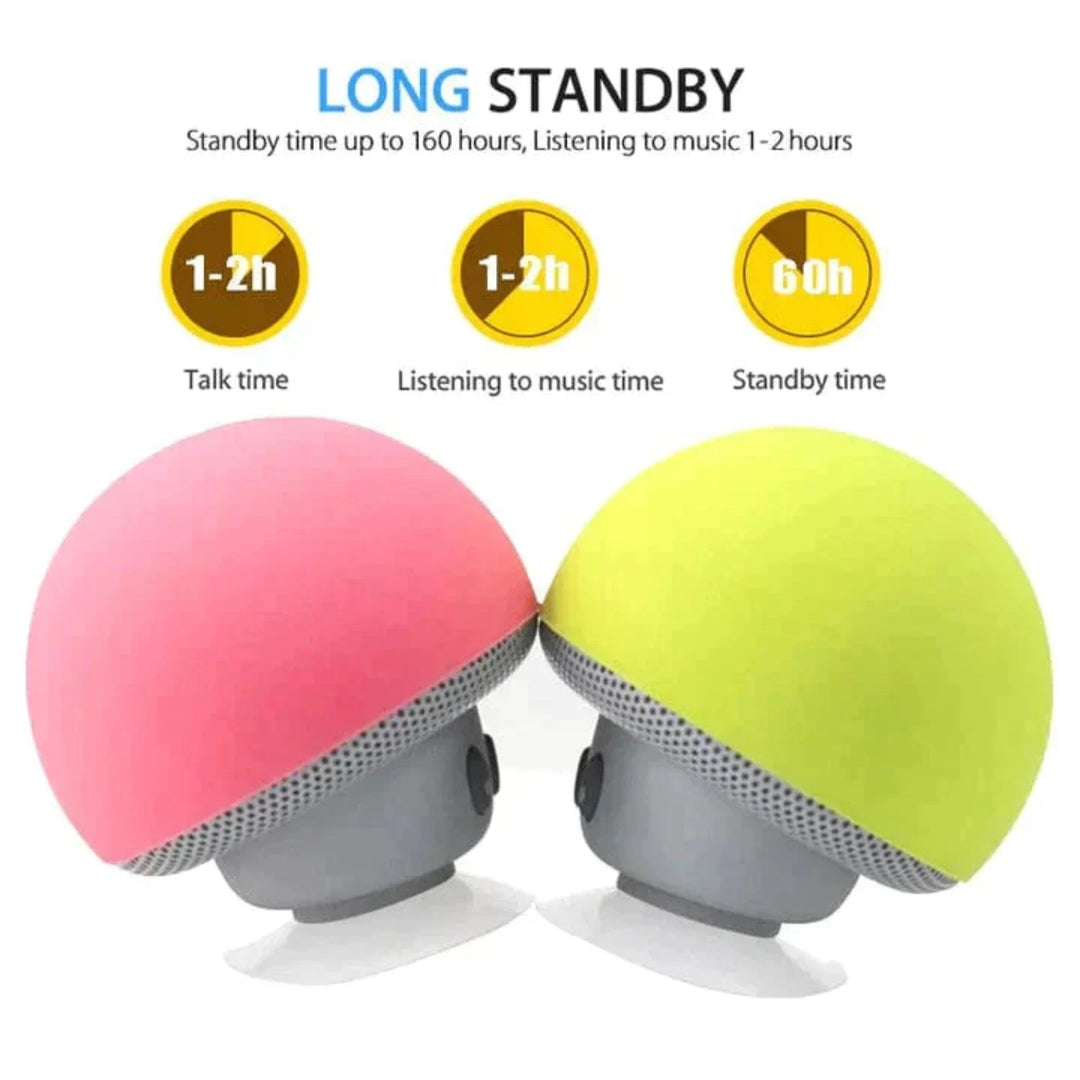 Lisslune | Mushroom Wireless Bluetooth Speaker, YMini our portable music friend