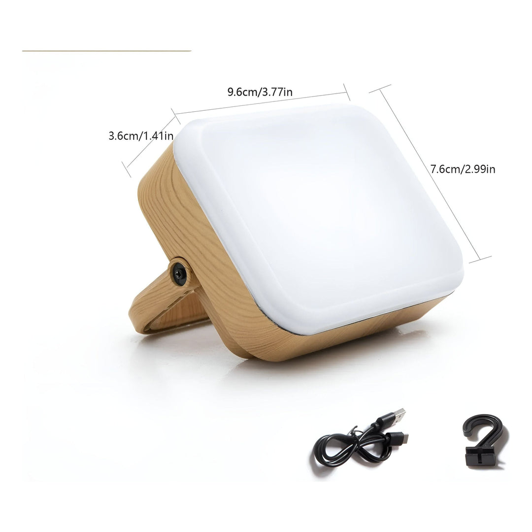 Lisslune | MagnaGlow – Magnetic rechargeable LED lamp with round, compact design