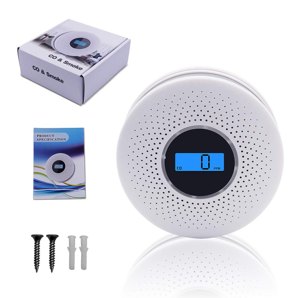 Lisslune | CombiSafe Smoke and Carbon Monoxide Detector with Long Life Battery