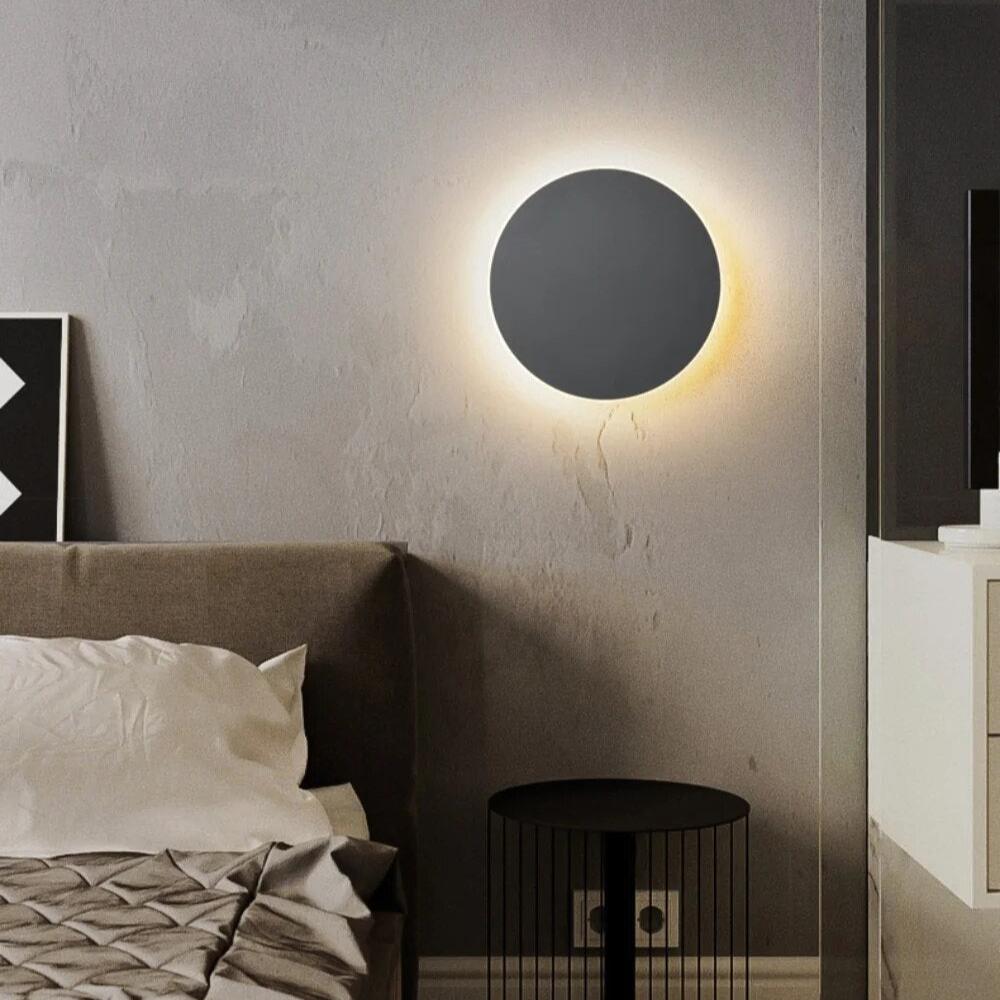 Lisslune | Sleeksphere - Round LED Touch Wall Light