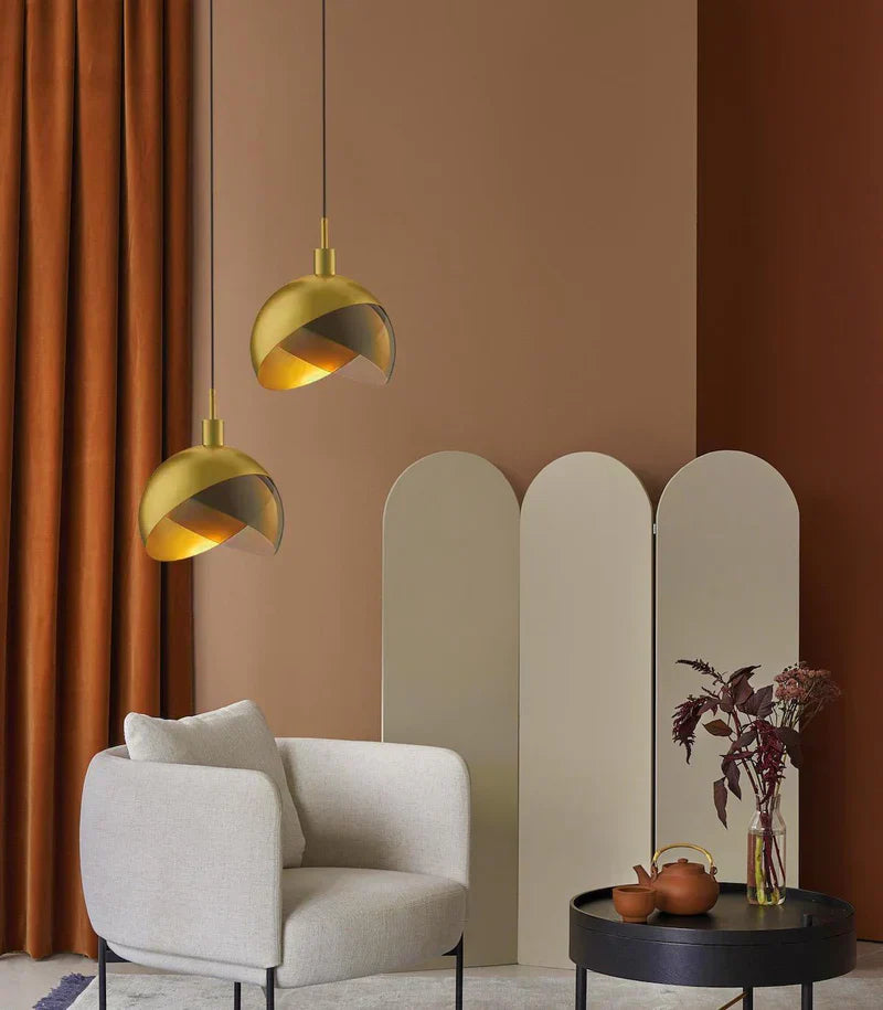 Lisslune | EternaLuxe - Sophisticated pendulum design with adjustable gold glass