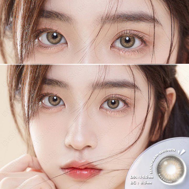 Rynx Nanalam Brown 14.5mm 1 Pair | 1 Year