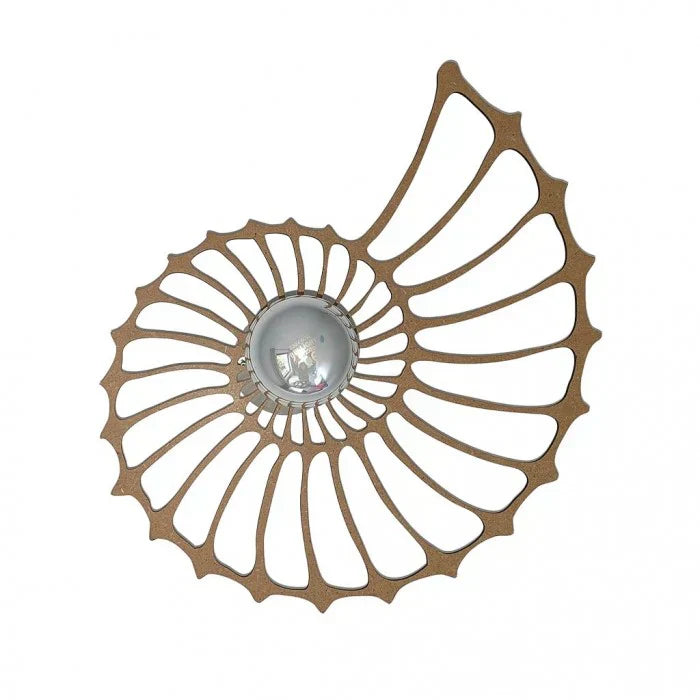 Lisslune | OceanShine - Wall lamp with shell motif and gentle lighting