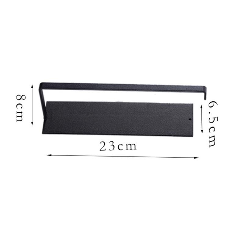 Lisslune | NeatHold – Space-Saving Mounted Paper Towel Holder with Durable Iron Design
