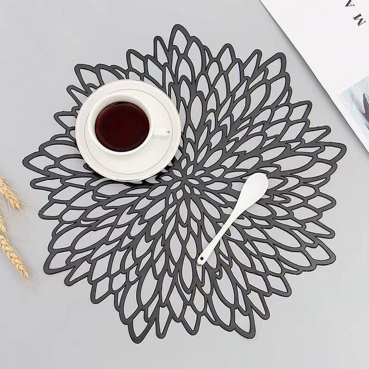Lisslune | NebulaGlow™ Placemats for Dinner | Elegant Table Mats in Galaxy Design | Heat Resistant & Non-Slip Table Decor