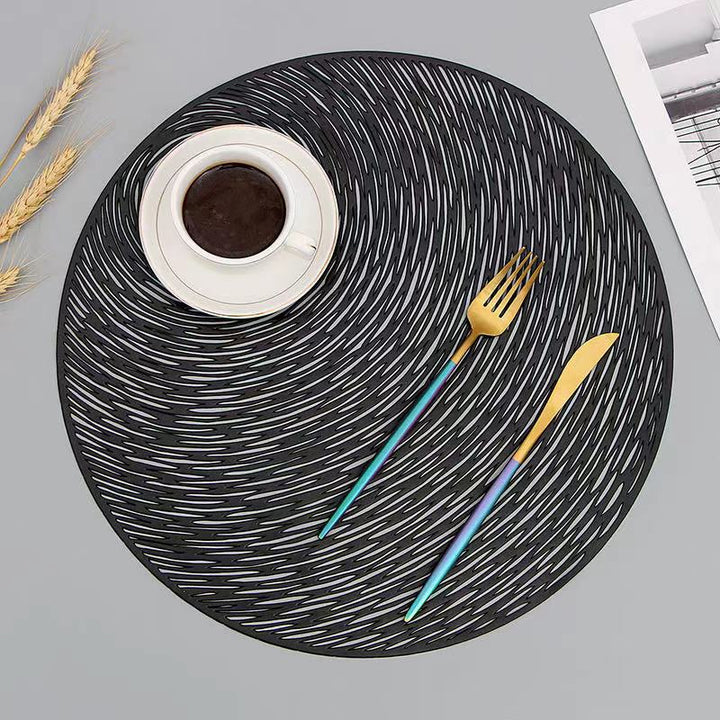 Lisslune | NebulaGlow™ Placemats for Dinner | Elegant Table Mats in Galaxy Design | Heat Resistant & Non-Slip Table Decor