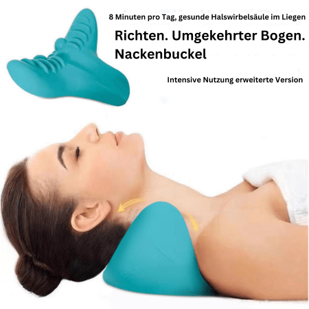 Lisslune | Nekra – Ergonomic Neck Massage Pillow for Comfort and Relaxation