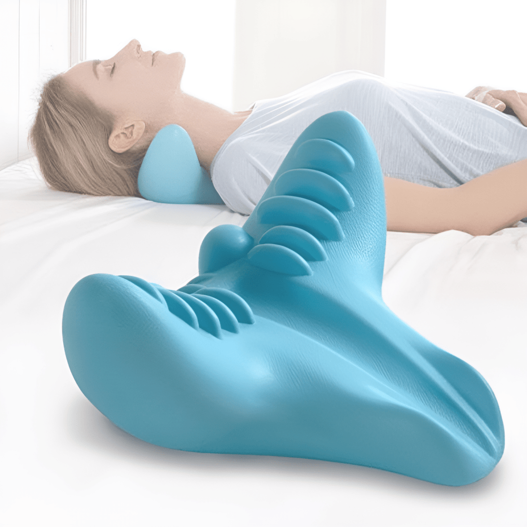 Lisslune | Nekra – Ergonomic Neck Massage Pillow for Comfort and Relaxation
