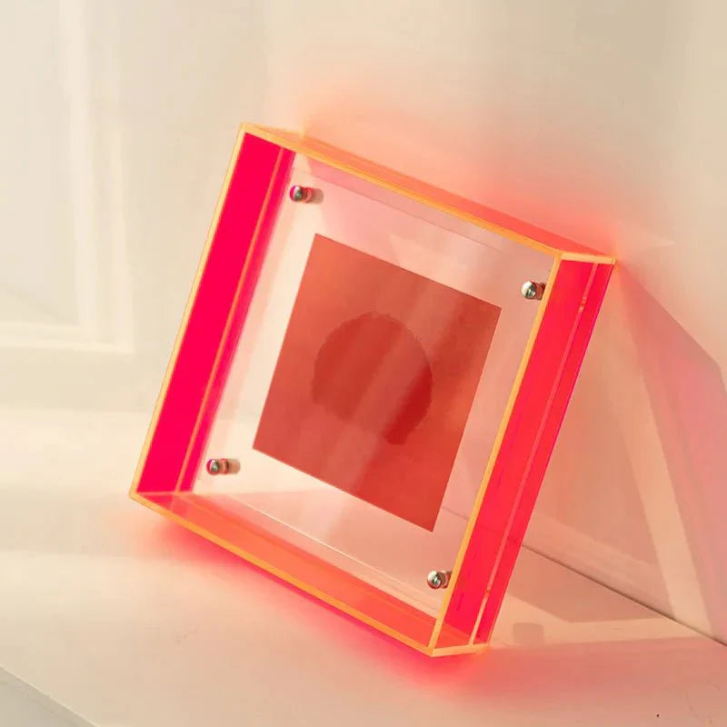 Lisslune | Neon Acrylic Floating Picture Frame