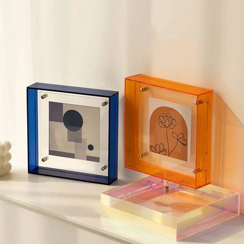 Lisslune | Neon Acrylic Floating Picture Frame