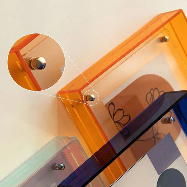 Lisslune | Neon Acrylic Floating Picture Frame
