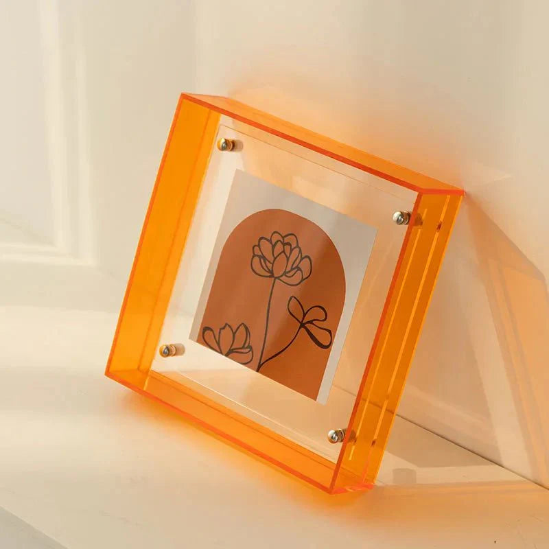 Lisslune | Neon Acrylic Floating Picture Frame