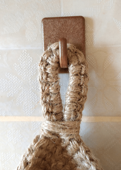 Lisslune | Nestoria – Hanging jute basket for kitchen storage