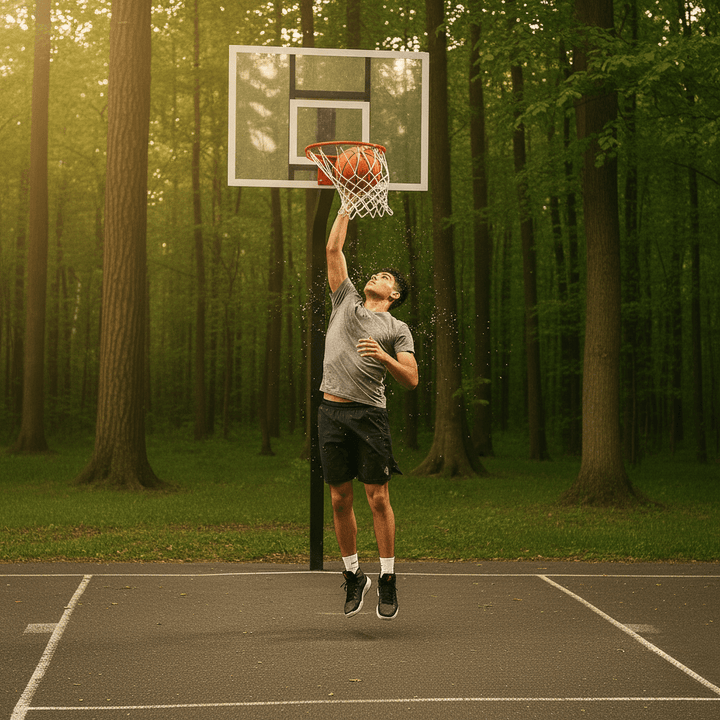 Lisslune | NETFORCE – Heavy Duty Basketball Net for Outdoor Hoops