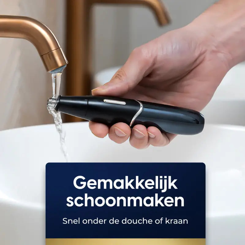 Lisslune | TrimPro Nose and Eyebrow Trimmer with LCD Screen and IPX6 Waterproof Design