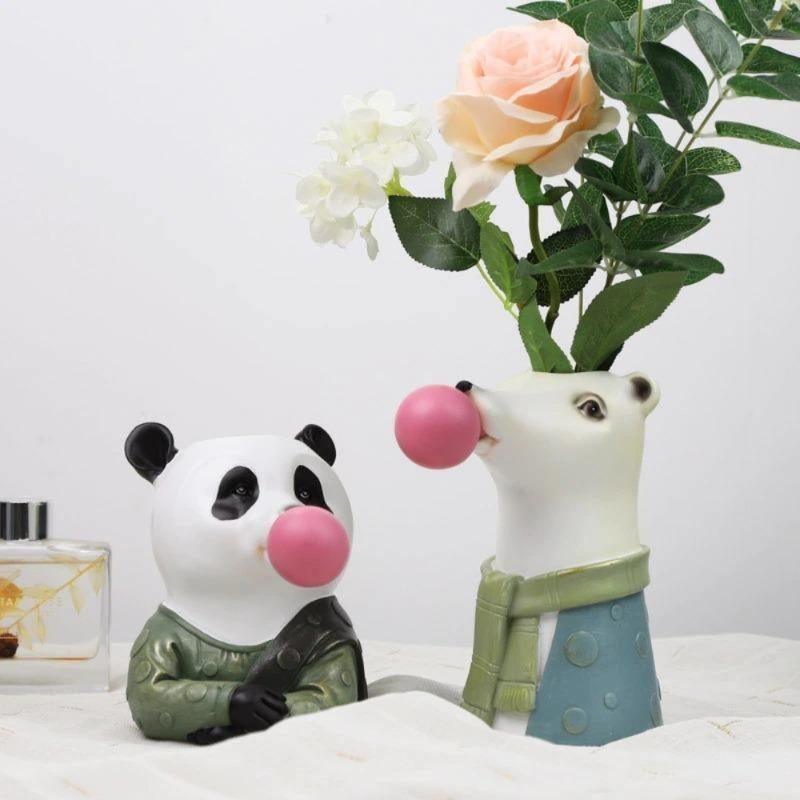 Lisslune | BubbleBeasts - cute flower cup with animals