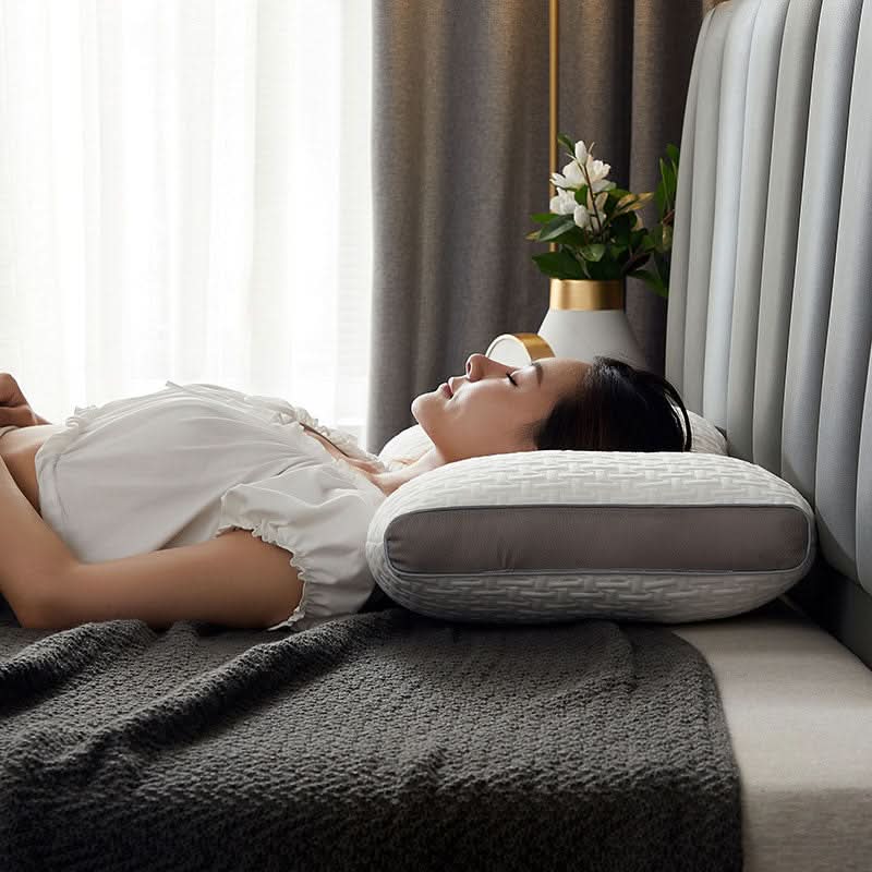 Lisslune | OrthoBlend Hybrid Neck Support Pillow for Pain Relief