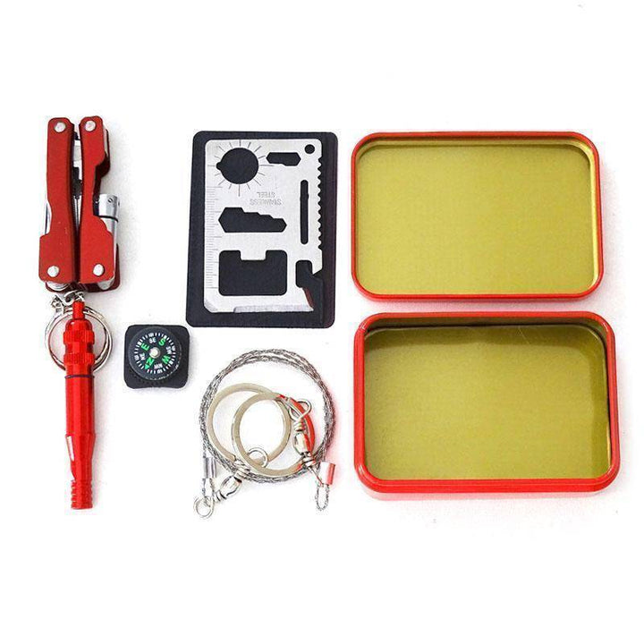 Lisslune | Portable SOS survival kit with 8 tools