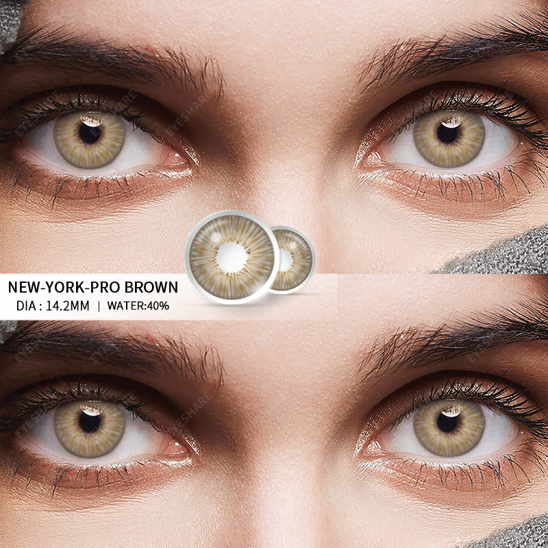 Rynx NewYork Brown 14.2mm 1 Pair | 1 Year