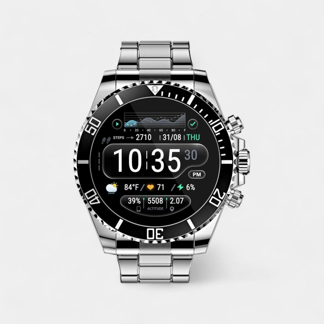 Lisslune | Nexos Pro – Tactical Smartwatch with GPS & 21-Day Battery
