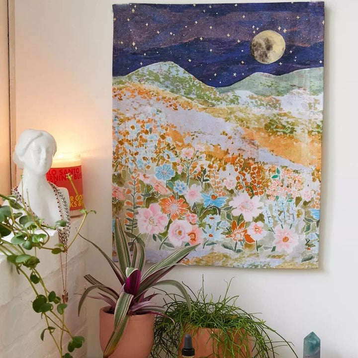Rynx | Night Hill Floral Tapestry