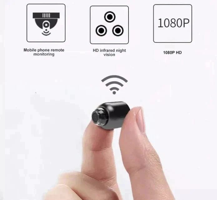 Lisslune | NIGHTVIEW CAM – Small Wireless Camera with HD & Enhanced Night Vision