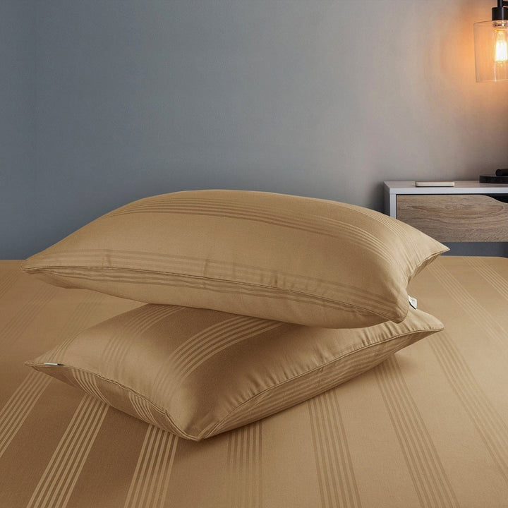 Lisslune | Serenité Premium Pillow Covers | Long-lasting cotton pillow shams for everyday comfort and timeless style
