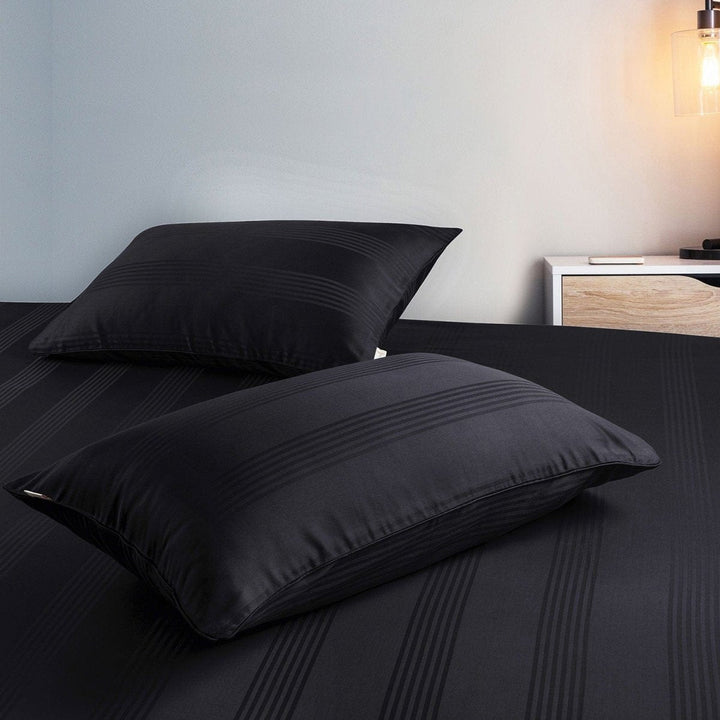 Lisslune | Serenité Premium Pillow Covers | Long-lasting cotton pillow shams for everyday comfort and timeless style