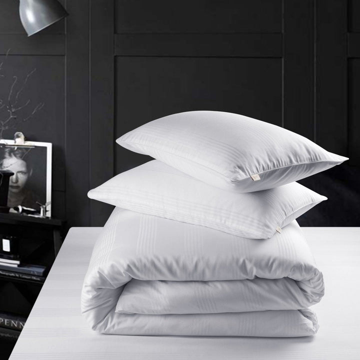 Lisslune | Serenité Premium Pillow Covers | Long-lasting cotton pillow shams for everyday comfort and timeless style