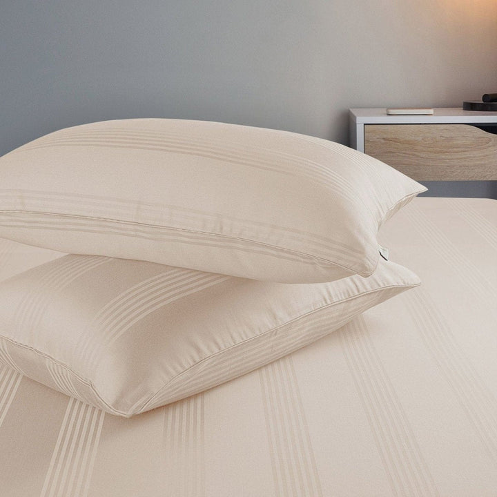 Lisslune | Serenité Premium Pillow Covers | Long-lasting cotton pillow shams for everyday comfort and timeless style